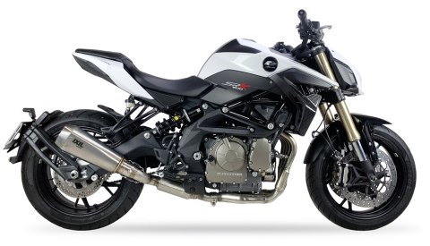 Tłumik IXIL BENELLI BN 600 20-21, typ RB (waga 900 Gr., długość 230 mm., materiał Inox AISI304, kolor Black painted) SLIP ON , H