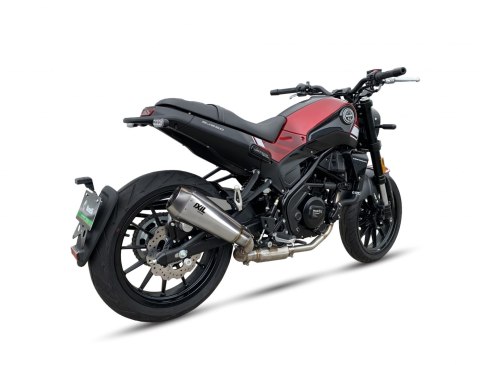 Tłumik IXIL BENELLI LEONCINO 250 15-21, typ RB (waga 900 Gr., długość 230 mm., materiał Inox AISI304, kolor Black painted) FULL