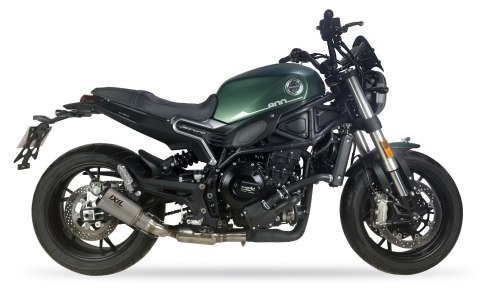 Tłumik IXIL BENELLI LEONCINO 800, typ RB (waga 900 Gr., długość 230 mm., materiał Inox AISI304, kolor Black painted) SLIP ON