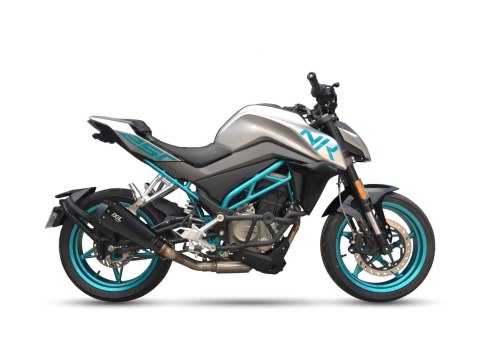 Tłumik IXIL CFMOTO NK 250, typ RB (waga 900 Gr., długość 230 mm., materiał Inox AISI304, kolor Black painted) FULL SYSTEM