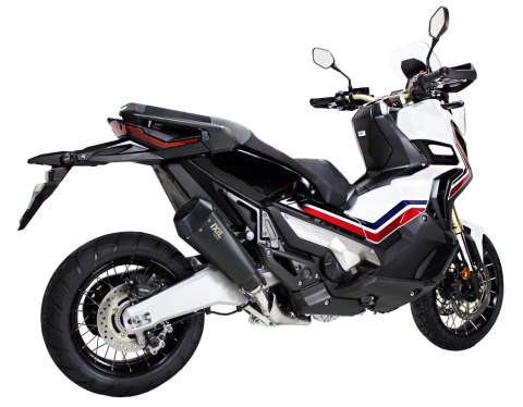 Tłumik IXIL HONDA FORZA 750 '21 (RH11), typ RB (waga 900 Gr., długość 230 mm., materiał Inox AISI304, kolor Black painted) SLIP