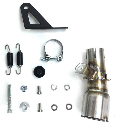 Tłumik IXIL HONDA FORZA 750 '21 (RH11), typ RB (waga 900 Gr., długość 230 mm., materiał Inox AISI304, kolor Black painted) SLIP