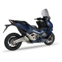 Tłumik IXIL HONDA FORZA 750 '21 (RH11), typ RC (waga 800 Gr., długość 230 mm., materiał Inox AISI304, kolor Matt polished) SLIP