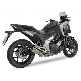 Tłumik IXIL HONDA NC 750 X 2021 (RH09), typ RC (waga 800 Gr., długość 230 mm., materiał Inox AISI304, kolor Matt polished) SLIP