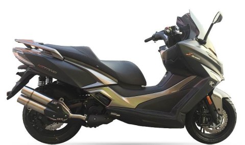 Tłumik IXIL KYMCO XCITING 400, typ L5X (waga 3000 g, długość 430 mm, materiał Inox AISI304, kolor sr