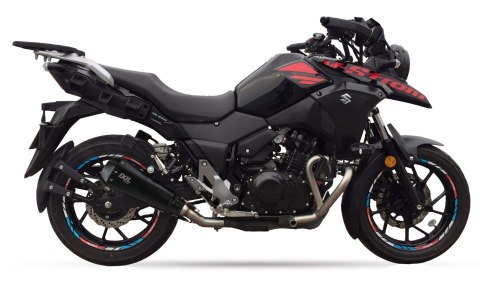 Tłumik IXIL SUZUKI DL 250 V-STROM 17-20, typ RB (waga 900 Gr., długość 230 mm., materiał Inox AISI304, kolor Black painted) SLIP