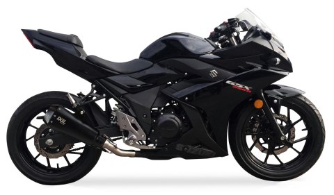 Tłumik IXIL SUZUKI DL 250 V-STROM 17-20, typ RB (waga 900 Gr., długość 230 mm., materiał Inox AISI304, kolor Black painted) SLIP