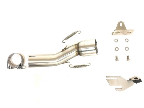 Tłumik IXIL SUZUKI DL 250 V-STROM 17-20, typ RB (waga 900 Gr., długość 230 mm., materiał Inox AISI304, kolor Black painted) SLIP