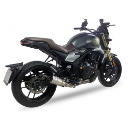 Tłumik IXIL VOGE 500 AC 2021, typ RB (waga 900 Gr., długość 230 mm., materiał Inox AISI304, kolor Black painted) SLIP ON