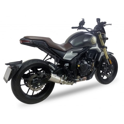 Tłumik IXIL VOGE 500 AC 2021, typ RC (waga 800 Gr., długość 230 mm., materiał Inox AISI304, kolor Matt polished) SLIP ON