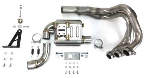 Tłumik IXIL YAMAHA MT-09 17-20 (RN43), typ RB (waga 900 Gr., długość 230 mm., materiał Inox AISI304, kolor Black painted) FULL S