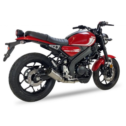 Tłumik IXIL YAMAHA XSR 125 2021 (RE44), typ RB (waga 900 Gr., długość 230 mm., materiał Inox AISI304, kolor Black painted) FULL