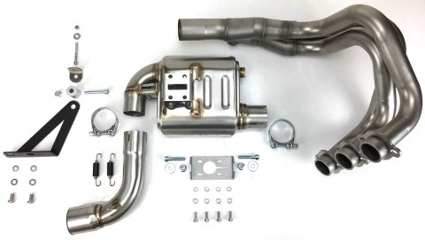 Tłumik IXIL YAMAHA TRACER 900 17-20 (RN43), typ RB (waga 900 Gr., długość 230 mm., materiał Inox AISI304, kolor Black painted) F