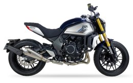 Tłumik IXIL CFMOTO CL-X 700 2021, typ RB (waga 900 Gr., długość 230 mm., materiał Inox AISI304, kolor Black painted) FULL SYSTEM