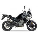 Tłumik IXIL CFMOTO MT 800 2021, typ RB (waga 900 Gr., długość 230 mm., materiał Inox AISI304, kolor Black painted) SLIP ON , HOM