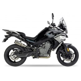 Tłumik IXIL CFMOTO MT 800 2021, typ RB (waga 900 Gr., długość 230 mm., materiał Inox AISI304, kolor Black painted) SLIP ON , HOM