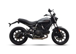 Tłumik IXIL DUCATI SCRAMBLER 400, typ RB (waga 900 Gr., długość 230 mm., materiał Inox AISI304, kolor Black painted) SLIP ON - R