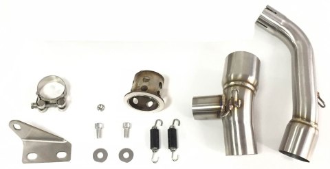 Tłumik IXIL DUCATI SCRAMBLER 400, typ RB (waga 900 Gr., długość 230 mm., materiał Inox AISI304, kolor Black painted) SLIP ON - R