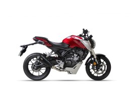 Tłumik IXIL HONDA CB 125 R 18-20 (JC79), typ RB (waga 900 Gr., długość 230 mm., materiał Inox AISI304, kolor Black painted) FULL