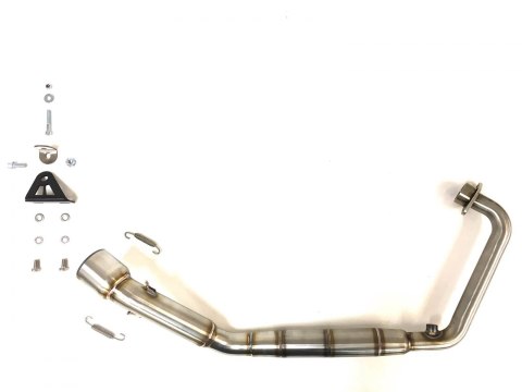 Tłumik IXIL HONDA CB 125 R 18-20 (JC79), typ RB (waga 900 Gr., długość 230 mm., materiał Inox AISI304, kolor Black painted) FULL