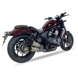 Tłumik IXIL HONDA REBEL CMX 1100 2021 (SC83), typ RC (waga 800 Gr. x2, długość 230 mm., materiał Inox AISI304, kolor Matt polis