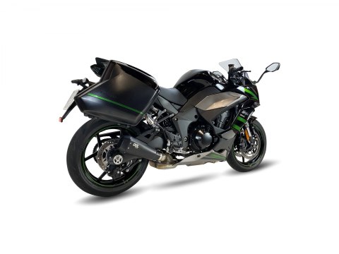 Tłumik IXIL KAWASAKI NINJA 1000 SX 20-21 (ZXT02K), typ RB (waga 900 Gr., długość 230 mm., materiał Inox AISI304, kolor Black pai