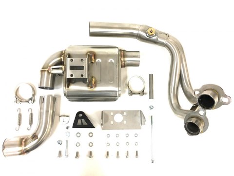 Tłumik IXIL KAWASAKI Z 650 - NINJA 650 17-19 (ER650H,ER650HA2,EX650K,EX650KA2), typ RB (waga 900 Gr., długość 230 mm., materiał