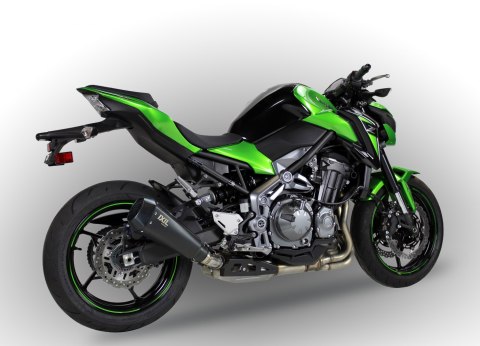 Tłumik IXIL KAWASAKI Z 900 A2 20-21 (ZR900H ZR900HA2), typ RB (waga 900 Gr., długość 230 mm., materiał Inox AISI304, kolor Black