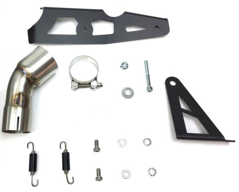 Tłumik IXIL KAWASAKI Z 900 A2 20-21 (ZR900H ZR900HA2), typ RB (waga 900 Gr., długość 230 mm., materiał Inox AISI304, kolor Black