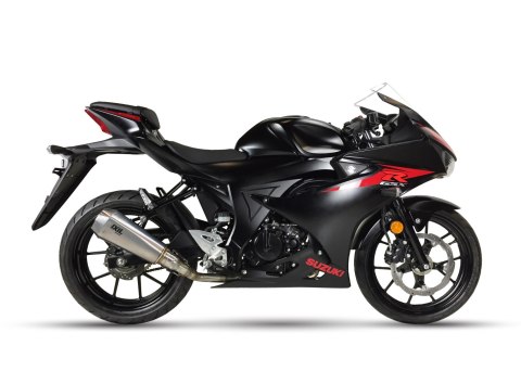 Tłumik IXIL SUZUKI GSX-R 125 17-20 (WDL0), typ RB (waga 900 Gr., długość 230 mm., materiał Inox AISI304, kolor Black painted) FU