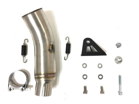 Tłumik IXIL SUZUKI GSR 750 11-16 (C5), typ RC (waga 800 Gr., długość 230 mm., materiał Inox AISI304, kolor Matt polished) SLIP O