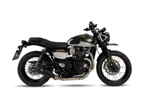 Tłumik IXIL TRIUMPH STREET SCRAMBLER 900 17-20, typ RB (waga 900 Gr., długość 230 mm., materiał Inox AISI304, kolor Black painte