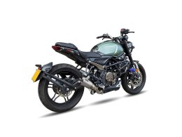 Tłumik IXIL VOGE 300 AC, typ RB (waga 900 Gr., długość 230 mm., materiał Inox AISI304, kolor Black painted) SLIP ON