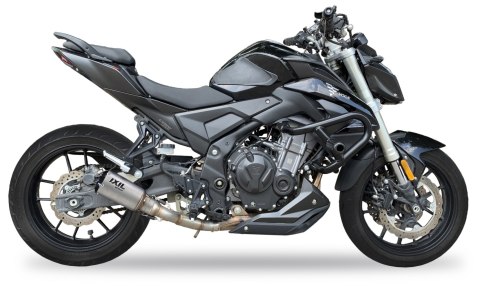 Tłumik IXIL VOGE 500 R, typ RB (waga 900 Gr., długość 230 mm., materiał Inox AISI304, kolor Black painted) SLIP ON