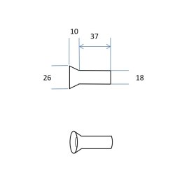 Tłumik IXRACE Akcesoria DB-KILLERS - DB REDUCER , typ DB-KILLER DBK