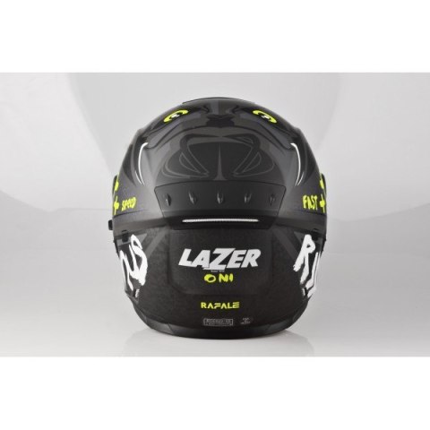 Kask Motocyklowy LAZER RAFALE Oni Blk/Drk Grey/Yel Fluo/Mat