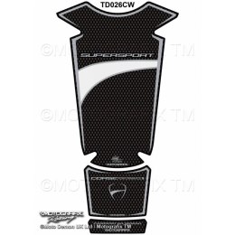 MOTOGRAFIX TANKPAD DUCATI SUPERSPORT 2016-2019 TD026CW