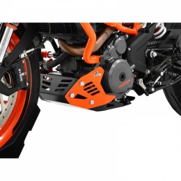 PŁYTA SILNIKA KTM 390 Duke BJ 2017-20 CZARNO-POMARAŃCZOWA