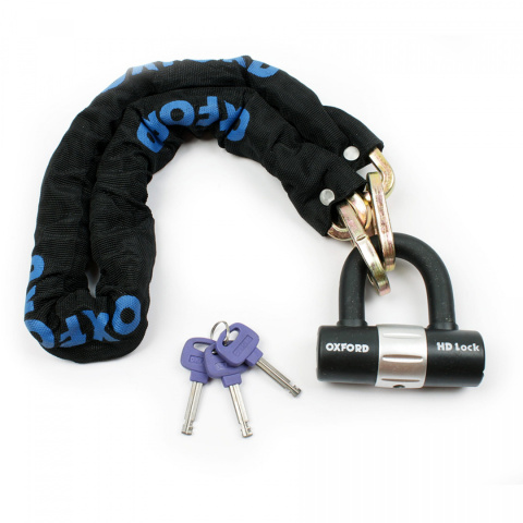 Zapięcie łańcuch OXFORD 1m x ogniwo 10mm