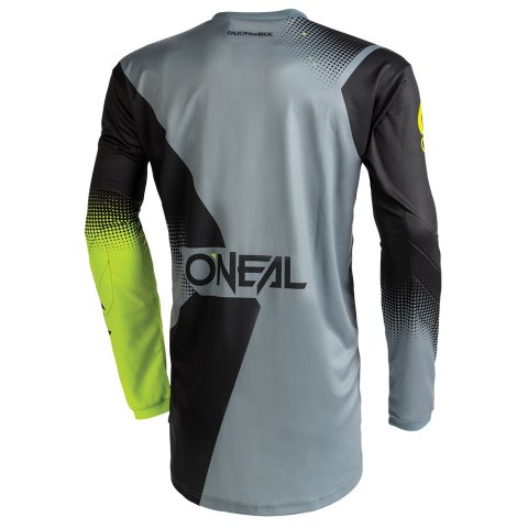 O'NEAL Bluza ELEMENT RACEWEAR V.22 black/gray/neon yellow