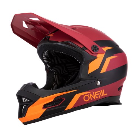 O'NEAL FURY Kask STAGE red/orange