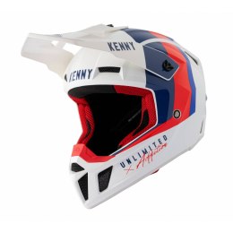 KENNY KASK PERFORMANCE 2021 WHITE BLUE RED