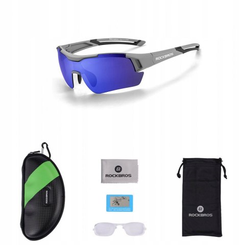 ROCKBROS Okulary rowerowe z polaryzacją UV400 (10117)