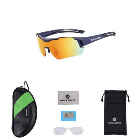 ROCKBROS Okulary rowerowe z polaryzacją UV400 (10118)