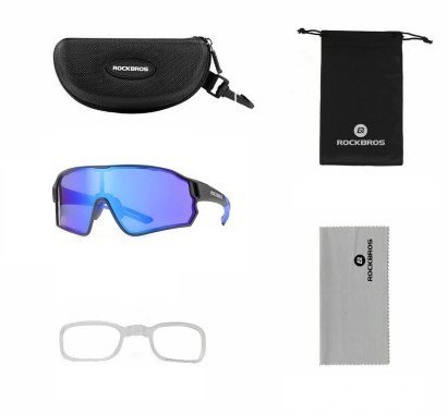 ROCKBROS Okulary rowerowe z polaryzacją UV400 (10138)