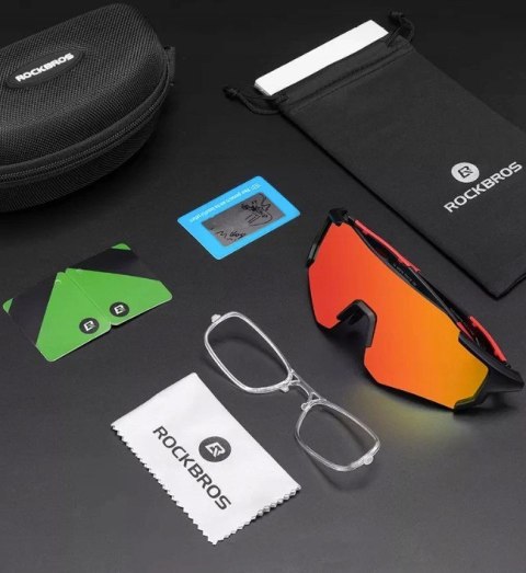 ROCKBROS Okulary rowerowe z polaryzacją UV400 (10182)
