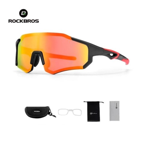 ROCKBROS Okulary rowerowe z polaryzacją UV400 (10182)