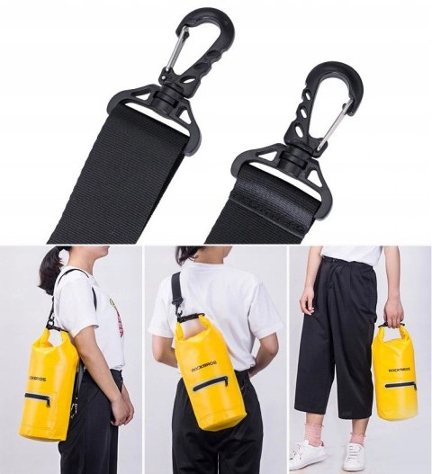 ROCKBROS Torba-Worek nieprzemakalny 24L żółta (AS-024-1Y)