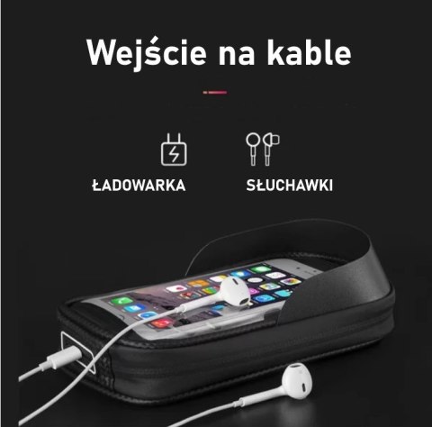 ROCKBROS Torba rowerowa na ramę -5,8 cala + sakwy (ZH009-82)