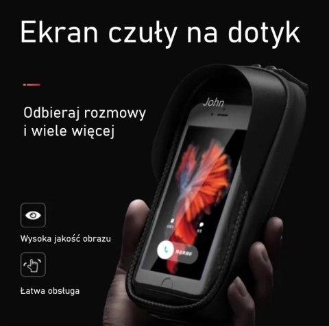 ROCKBROS Torba rowerowa na ramę -5,8 cala + sakwy (ZH009-82)